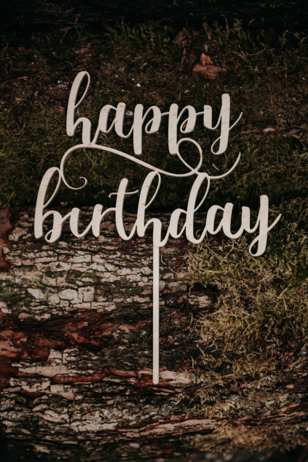 Topper Happy birthday