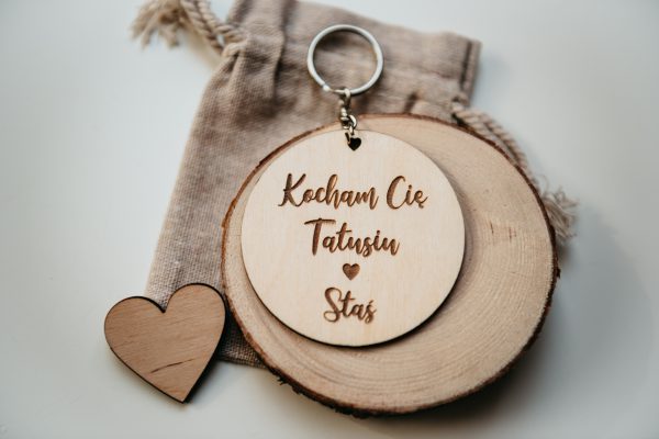 Brelok Kocham Cię tatusiu