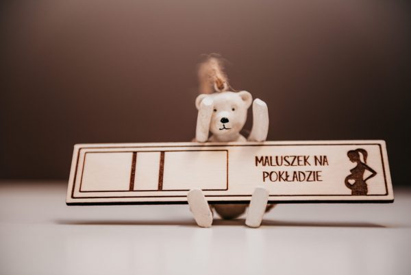 Tabliczka Maluszek na pokładzie