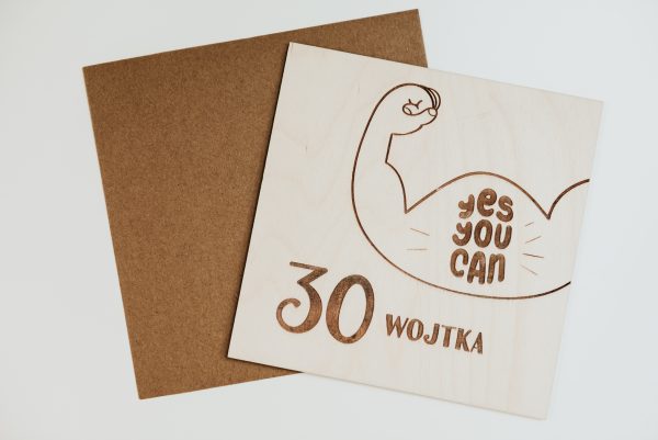 Kartka urodzinowa Yes you can