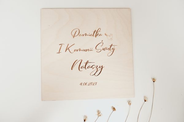 Kartka na Komunią Świętą