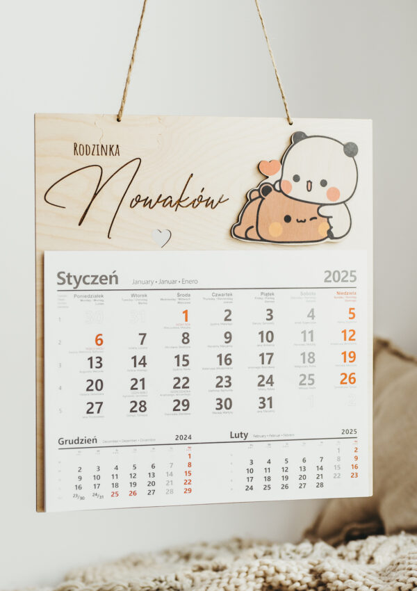 Kalendarz 2026 Bubbu i Duddu